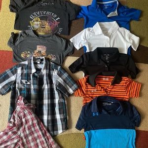 Boys lot of shirts